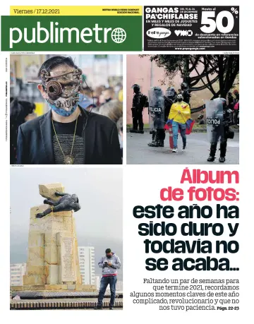 Publimetro Medellin - 17 Dec 2021