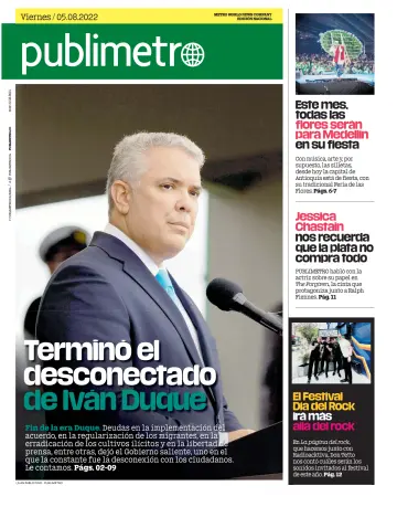 Publimetro Medellin - 5 Aug 2022