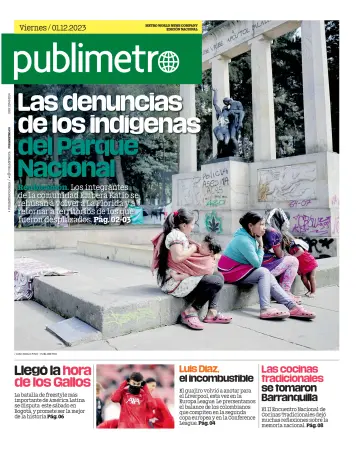 Publimetro Medellin - 1 Dec 2023