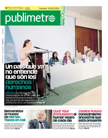 Publimetro Medellin - 29 Feb. 2024