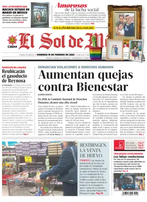 El Sol de Mexico Subscriptions - PressReader