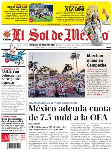 El Sol de México - 25 Mar 2024