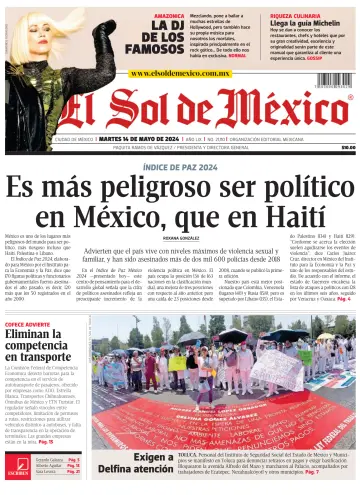 El Sol de México - 14 May 2024