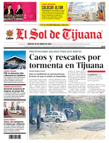 El Sol de Tijuana - 23 Jan 2024