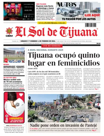 El Sol de Tijuana - 3 Feb 2024