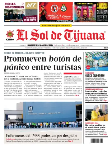 El Sol de Tijuana - 12 Mar 2024