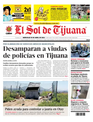 El Sol de Tijuana - 10 四月 2024