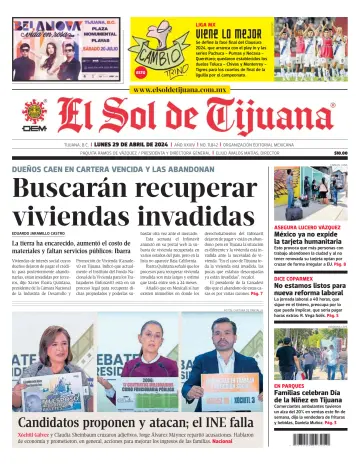 El Sol de Tijuana - 29 四月 2024