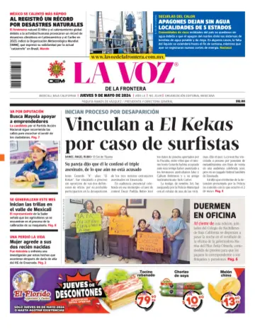 La Voz de la Frontera - 09 maio 2024