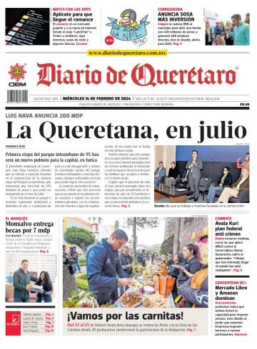Diario de Queretaro - 14 Feb 2024