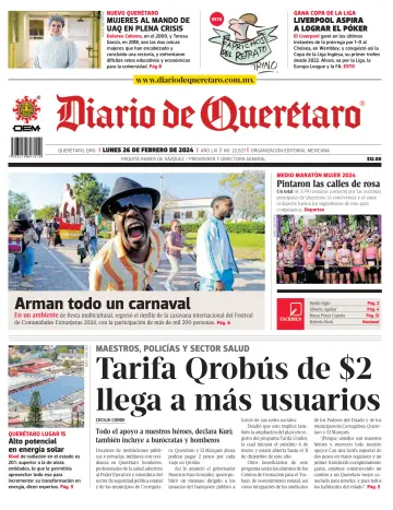 Diario de Queretaro - 26 Feb 2024