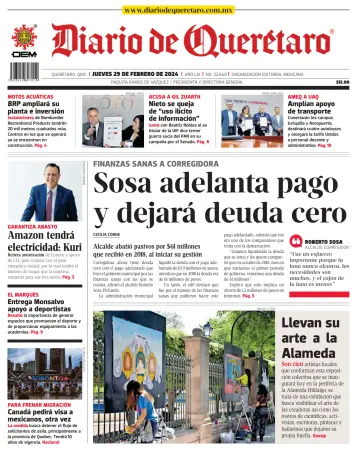 Diario de Queretaro - 29 Feb 2024