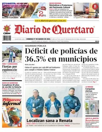 Diario de Queretaro - 17 Mar 2024