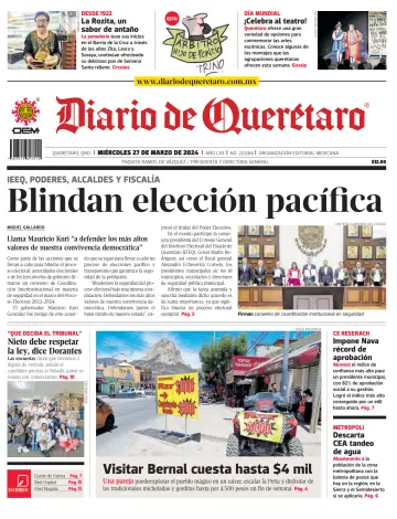 Diario de Queretaro - 27 Mar 2024