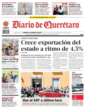 Diario de Queretaro - 2 Apr 2024