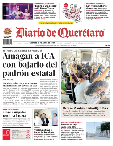 Diario de Queretaro - 12 4월 2024