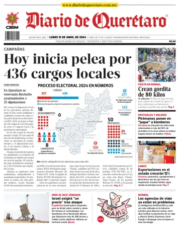 Diario de Queretaro - 15 四月 2024
