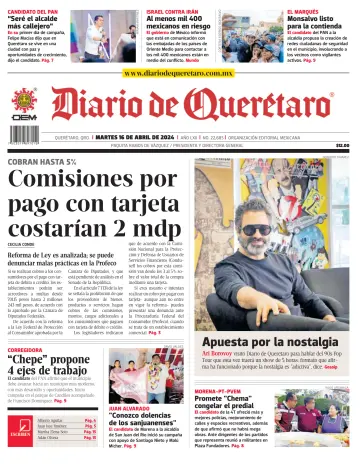 Diario de Queretaro - 16 abr. 2024