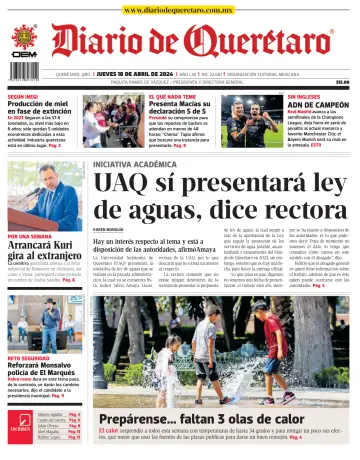 Diario de Queretaro - 18 Aib 2024