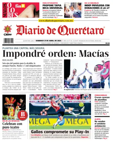 Diario de Queretaro - 21 4월 2024