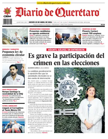 Diario de Queretaro - 25 Apr. 2024
