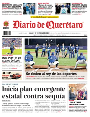Diario de Queretaro - 27 abr. 2024