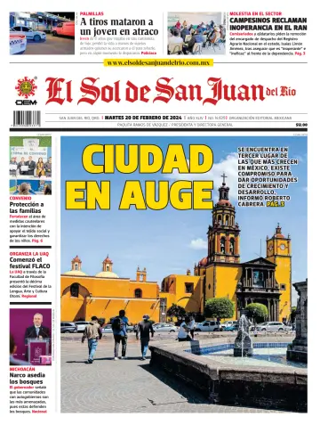 El Sol de San Juan del Río - 20 Feb 2024