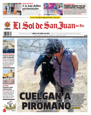 El Sol de San Juan del Río - 08 四月 2024