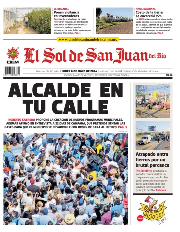 El Sol de San Juan del Río - 6 May 2024