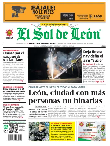 El Sol de León - 26 Dec 2023