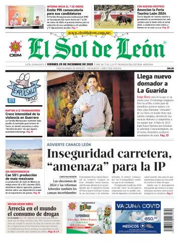 El Sol de León - 29 Dec 2023