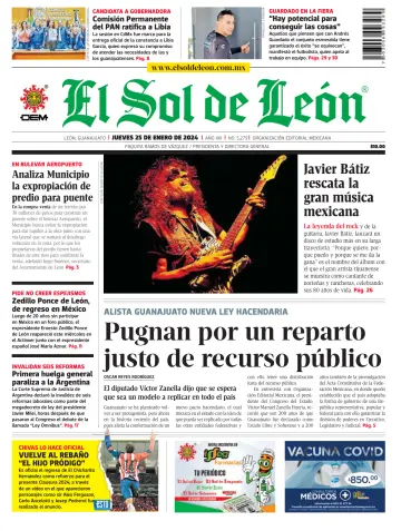 El Sol de León - 25 一月 2024