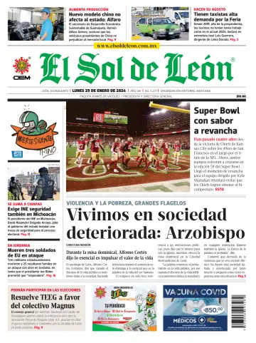 El Sol de León - 29 一月 2024