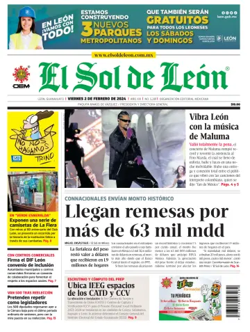 El Sol de León - 02 2月 2024
