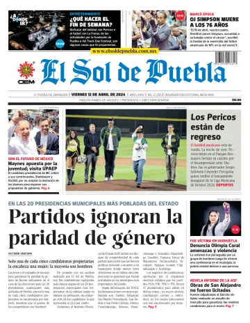 El Sol de Puebla - 12 四月 2024