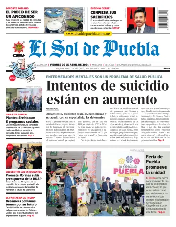 El Sol de Puebla - 26 4月 2024