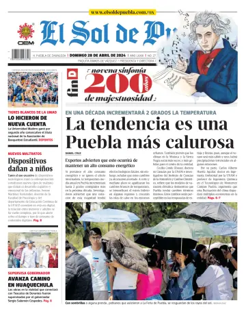 El Sol de Puebla - 28 4月 2024