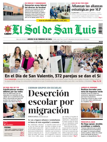 El Sol de San Luis Potosí - 15 Feb 2024