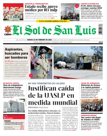 El Sol de San Luis Potosí - 22 Feb 2024
