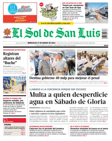 El Sol de San Luis Potosí - 27 Mar 2024