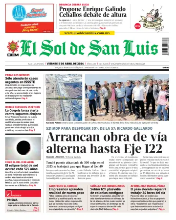 El Sol de San Luis Potosí - 5 Apr 2024