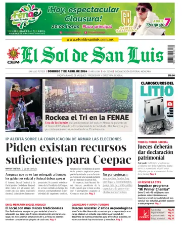 El Sol de San Luis Potosí - 07 Apr. 2024