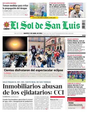 El Sol de San Luis Potosí - 09 Nis 2024