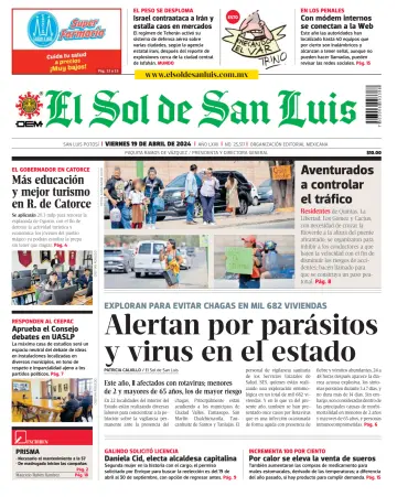 El Sol de San Luis Potosí - 19 四月 2024