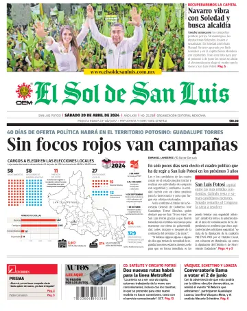 El Sol de San Luis Potosí - 20 Nis 2024