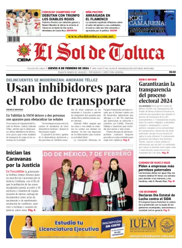 El Sol de Toluca - 8 Feb 2024