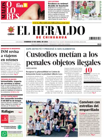 El Heraldo de Chihuahua - 21 4월 2024