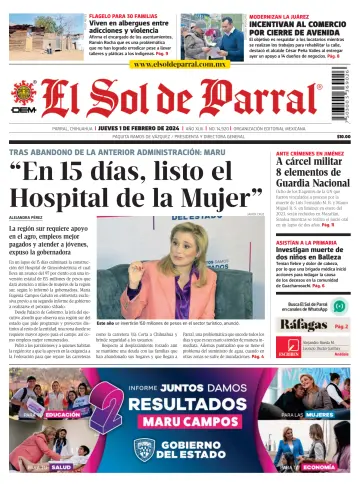 El Sol de Parral - 01 2月 2024