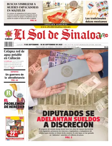 El Sol de Sinaloa - 11 Sep 2023