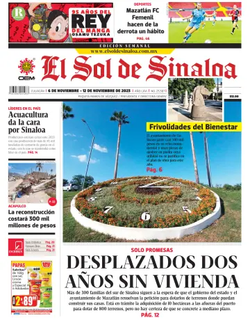 El Sol de Sinaloa - 6 Nov 2023